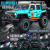 RC джип ZLL SG206 PRO, 1:20, щеточный, металлический привод радиоуправляемая машина 40 км/ч, LED
