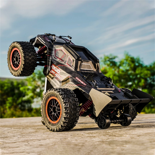 Радіокерована машинка SG316 MAX 4WD 1:16 позашляховик на пульті RC автомобіль до 80 км/год безщіткова для бездоріжжя 2 АКБ