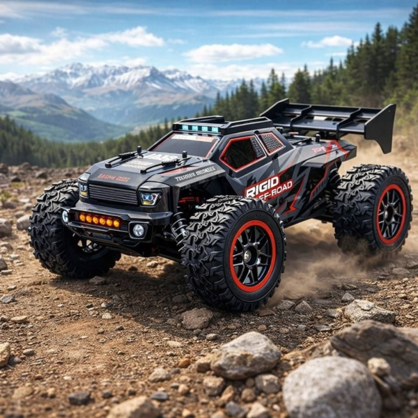 Радіокерована машинка SG316 MAX 4WD 1:16 позашляховик на пульті RC автомобіль до 80 км/год безщіткова для бездоріжжя 2 АКБ
