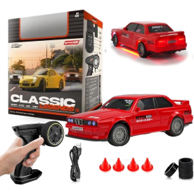 RC машинка BMW E30 Mini Drift 1:43 дрифт авто на пульте 4WD до 15 км ч для детей и взрослых