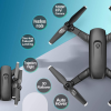 Квадрокоптер 4DRC F6 дрон з камерою 4K та HD, 5G Wi-Fi, FPV, до 200м, до 20 хв. + кейс