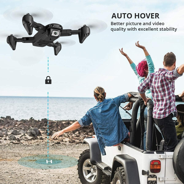 Квадрокоптер 4DRC F6 дрон з камерою 4K та HD, 5G Wi-Fi, FPV, до 200м, до 20 хв. + кейс