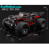Машинка на пульті LH-18108 (GALLCP PRO) 1:18 машинка на пульті керування 4WD, 50 км/год повний привід, LED світло