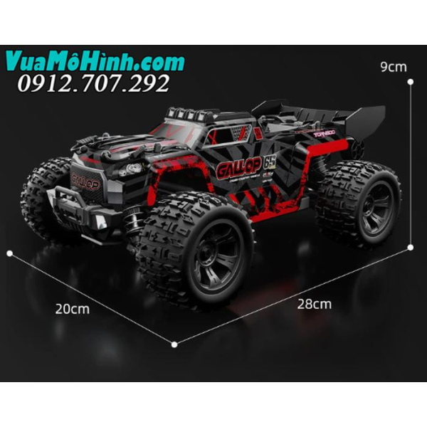 Машинка на пульті LH-18108 (GALLCP PRO) 1:18 машинка на пульті керування 4WD, 50 км/год повний привід, LED світло