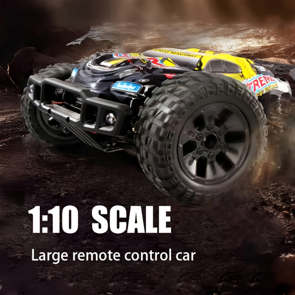 Машинка на пульті RC Радіокерована машинка ENOZE 9200E 1:10 позашляховик 4WD до 40 км/год для бездоріжжя з великими колесами