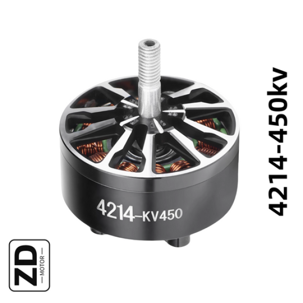 FPV Мотор 4214 450KV для дрона 13 дюймов бесколлекторный двигатель long range 6S для квадрокоптера