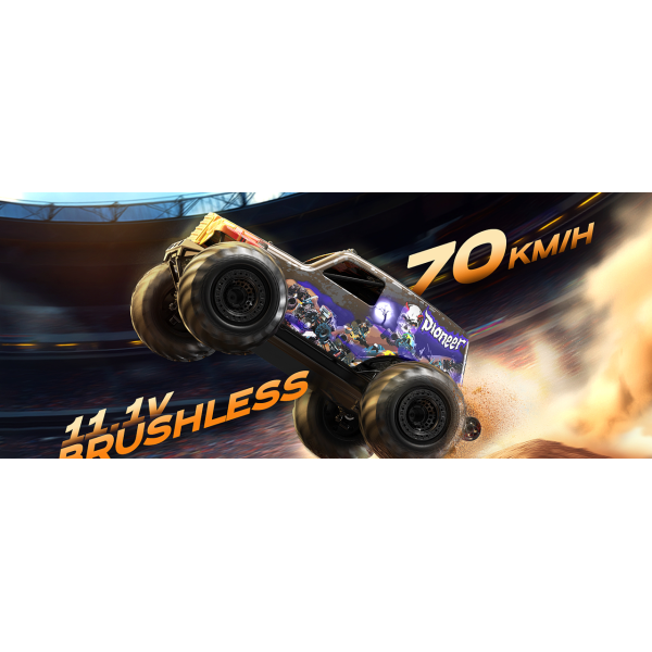 RC Машинка HS14411 1:14 4WD внедорожник на радиоуправлении до 50 км/ч полный привод