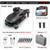 Квадрокоптер ZLL SG601 MAX 4K GPS с 3-осевым подвесом, пультом с экраном, 5G WiFi FPV, до 28 мин полета