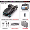 Квадрокоптер ZLL SG601 MAX 4K GPS с 3-осевым подвесом, пультом с экраном, 5G WiFi FPV, до 28 мин полета