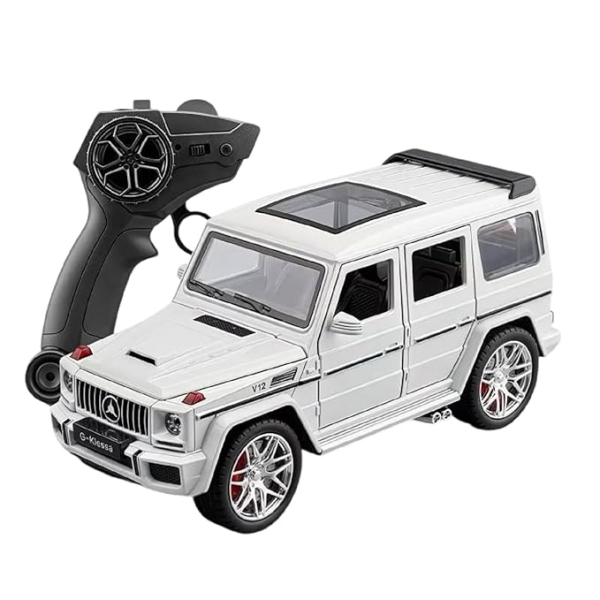 Радиоуправляемая машинка Mercedes-Benz AMG G63 1:24, металлическая (diecast), свет, звук, открываются двери, RC 2.4GHz
