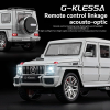 Радиоуправляемая машинка Mercedes-Benz AMG G63 1:24, металлическая (diecast), свет, звук, открываются двери, RC 2.4GHz