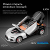 Радіокерована машинка Bugatti Veyron 1:24 METAL зі світлом і звуком, дрифт, преміум модель, подарунок хлопчику
