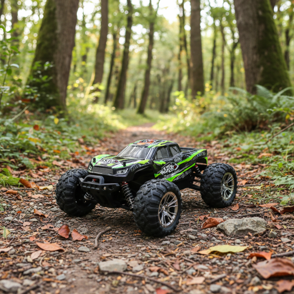 Радіокерована машинка HOSHI N416 1:16 4WD до 40 км/год, позашляховик RC, повний привід, амортизатори, 2 акумулятора