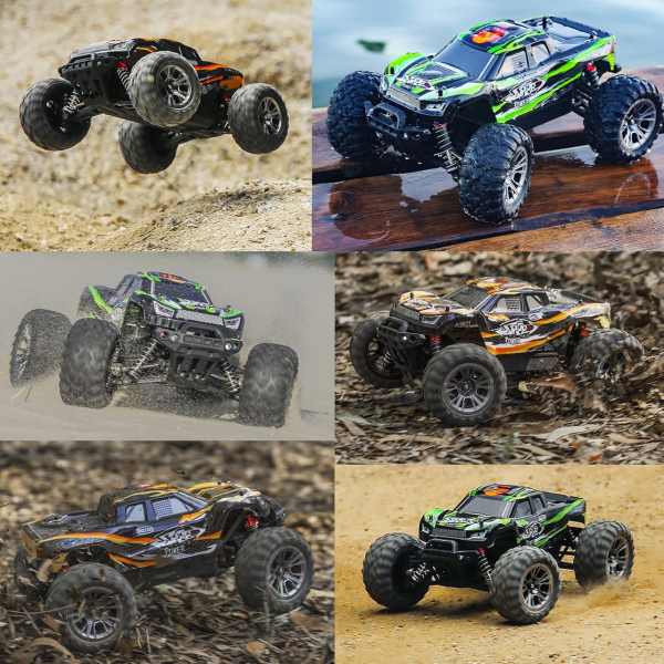 Радіокерована машинка HOSHI N416 1:16 4WD до 40 км/год, позашляховик RC, повний привід, амортизатори, 2 акумулятора