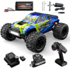 RC машинка MJX 14208 4WD 1:14 до 50 км/год, 2 акумулятори, безколекторний позашляховик, металева підвіска