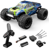 RC машинка MJX 14208 4WD 1:14 до 50 км/год, 2 акумулятори, безколекторний позашляховик, металева підвіска