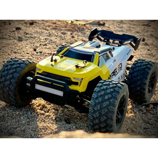 Радіокерована машинка MJX 14207 1:14 4WD до 45 км/год, безколекторний позашляховик RC машинка, металева підвіска