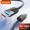 Кабель Toocki Type-C – Type-C / USB-A – Micro USB, PD 100W, 60W, 6A, швидка зарядка, 0.5 м