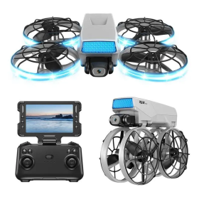 Квадрокоптер ZFR XJ2 MINI WiFi FPV із пультом із екраном 4.3", HD-камерою та безщітковим мотором до 100 м. до 10 хв.