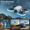 Квадрокоптер ZFR XJ2 MINI WiFi FPV із пультом із екраном 4.3", HD-камерою та безщітковим мотором до 100 м. до 10 хв.
