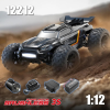Радіокерована машинка MJX 12212 1:12 Brushless до 58 км/год, RC позашляховик на пульті керування, акумулятор LiPo 11.1V 2000 mAh,