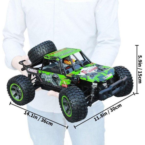 Машинка на пульті ENOZE 9203E 1:10 4WD радіокерована RC позашляховик до 45 км/год, всюдихід для бездоріжжя, акумулятор