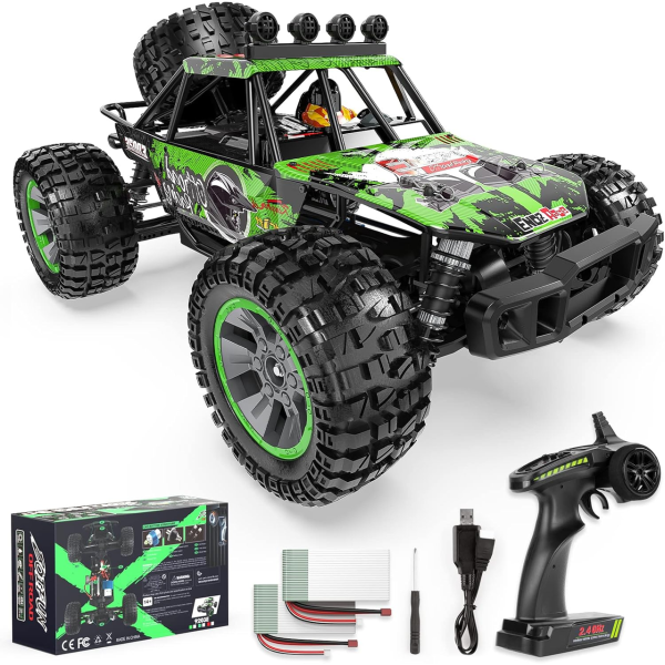 Машинка на пульті ENOZE 9203E 1:10 4WD радіокерована RC позашляховик до 45 км/год, всюдихід для бездоріжжя, акумулятор