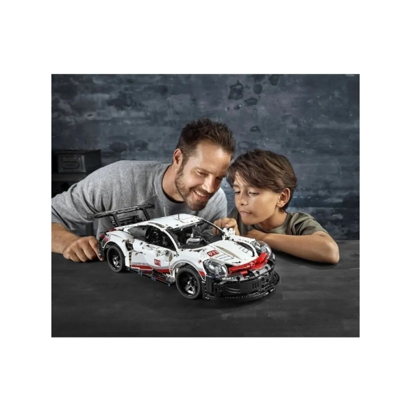 Конструктор Porsche 911 1631 деталей у стилі LEGO, спортивний автомобіль, модель суперкара, великий конструктор подарункова коробк