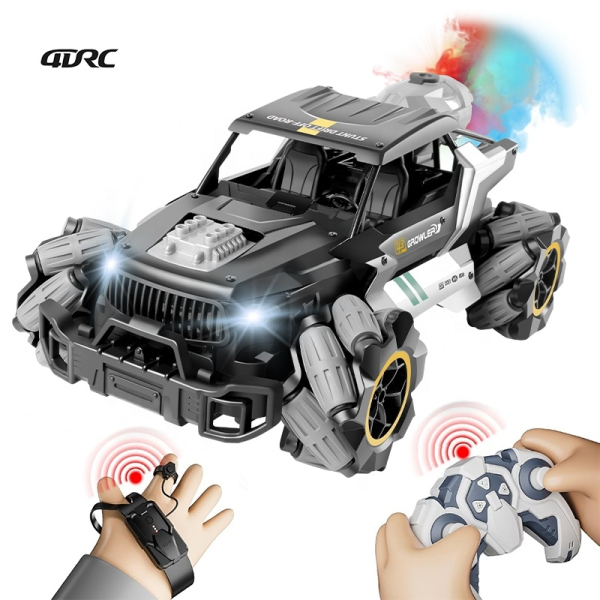Машинка на радіокеруванні 4D-Y3 4WD RC Drift Car з керуванням рукою та пультом, спортивний дрифт автомобіль з LED підсвіткою