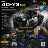 Машинка на радіокеруванні 4D-Y3 4WD з керуванням рукою та пультом, RC Drift Car з LED підсвіткою, дрифт авто для дітей