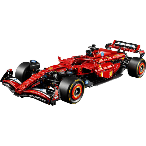 Конструктор Ferrari SF-24 F1 1362 деталей у стилі LEGO Technic, болід Формули 1, гоночний автомобіль 1:8, великий колекційний набі