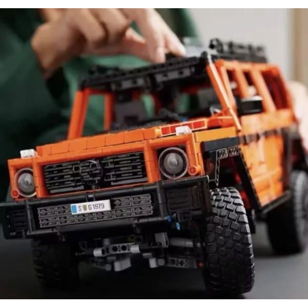 Конструктор Technic Mercedes-Benz G500 2891 деталей у стилі LEGO, позашляховик G-Class 1:8, великий колекційний набір