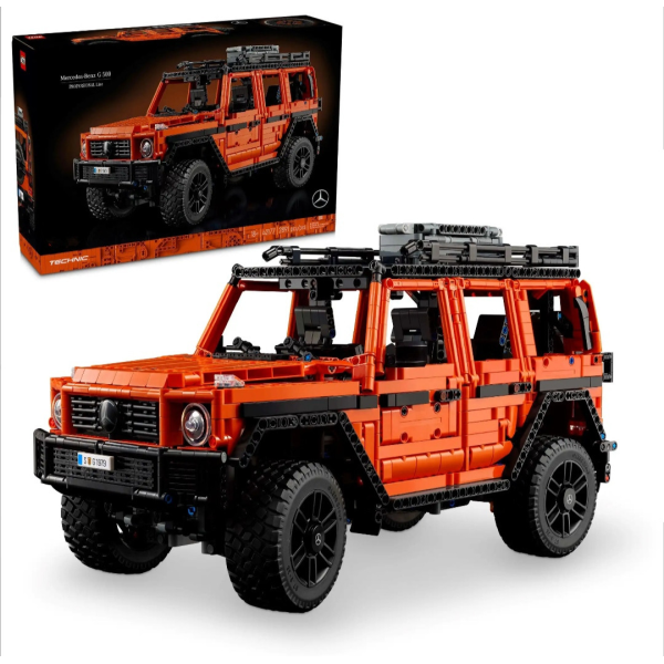 Конструктор Technic Mercedes-Benz G500 2891 деталей у стилі LEGO, позашляховик G-Class 1:8, великий колекційний набір