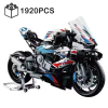 Конструктор Technic BMW M 1000RR 1920 деталей у стилі LEGO, спортивний мотоцикл 1:5, великий колекційний набір