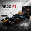 Конструктор Technic Oracle Red Bull Racing RB20 F1 1639 деталей у стилі LEGO, болід Формули 1, гоночний автомобіль 1:8, великий