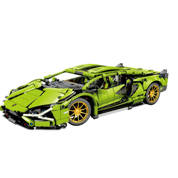 Конструктор спортивний автомобіль 1280+ деталей у стилі LEGO Technic, машинка конструктор для дітей