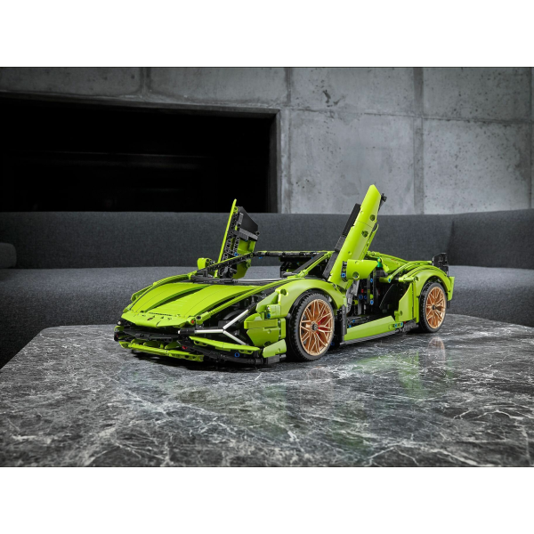 Конструктор спортивний автомобіль 1280+ деталей у стилі LEGO Technic, машинка конструктор для дітей