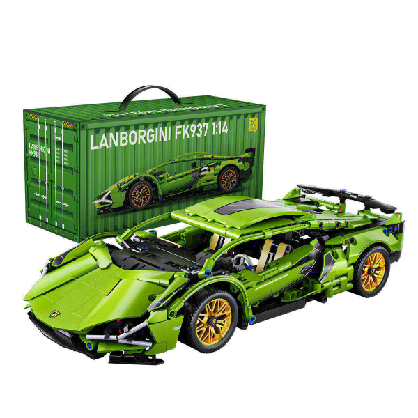 Конструктор спортивний автомобіль 1280+ деталей у стилі LEGO Technic, машинка конструктор для дітей