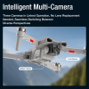 Квадрокоптер дрон L107 PRO  4K з подвійною камерою FPV WiFi БК мотори до 200 м складаний радіокерований дрон кейс