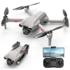 Квадрокоптер дрон L107 PRO  4K з подвійною камерою FPV WiFi БК мотори до 200 м складаний радіокерований дрон кейс