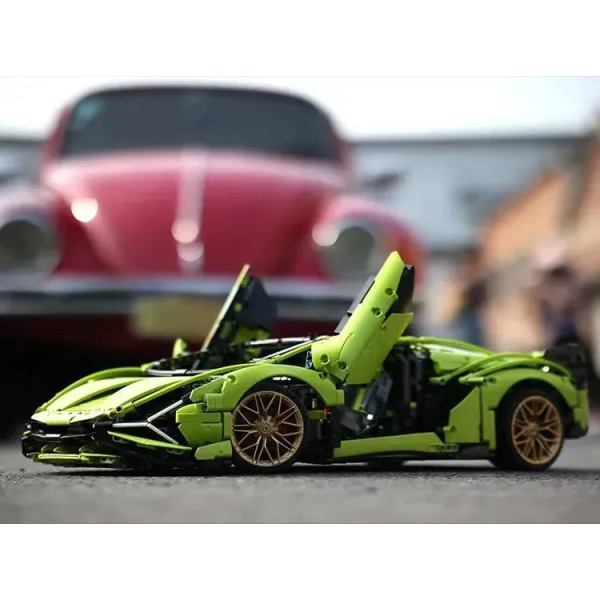 Конструктор Lamborghini Technic на 3696 деталей, спортивний суперкар, модель автомобіля, для дорослих