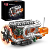 Конструктор двигун вантажівки Mould King 10200 Inline-6 Turbo з електромотором 3236 деталей — модель рядного 6-циліндрового двигун