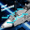 Конструктор двигун W16 Twin Turbo Mould King 10168 з електромотором 2899 деталей — модель двигуна W16, механічний двигун