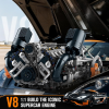 Конструктор двигун V8 Hyper Mould King 10248 3192 деталі — модель двигуна суперкара V8, механічний STEM конструктор