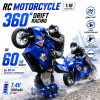 Радіокерований мотоцикл 1:16 RC Motorcycle 360 Drift Racing на пульті керування, дрифт 360°, самобалансування, акумулятор