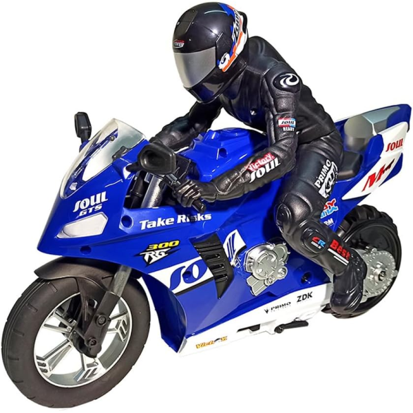 Радіокерований мотоцикл 1:16 RC Motorcycle 360 Drift Racing на пульті керування, дрифт 360°, самобалансування, акумулятор