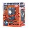 Павербанк REMAX RPP-100 10000 мАг Power Bank з LED-дисплеєм, зовнішній акумулятор 2 USB, Type-C, Micro USB, для смартфона, планшет