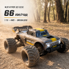 Машинка на пульті керування MJX Hyper Go 10210 1:10 4WD 80+ км/год, безщітковий позашляховик RC монстр-трак із металевою трансмісі