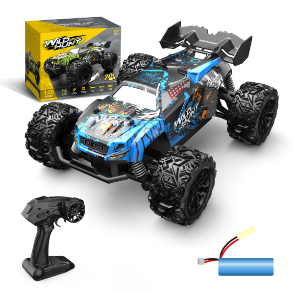 Машинка на радиоуправлении S767 Monster Truck 1:20 2WD  RC внедорожник для детей, радиоуправляемая машинка, джип на пульте 2.4GHz