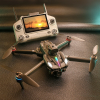 Квадрокоптер XKJ KY108 FPV с экраном 4.3", бесколлекторный дрон, двойная HD-камера, WiFi, оптическое позиционирование, обход помех